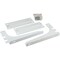Hardware Resources White Door Mounting Kit for CAN-EBM Series CAN-DOORKITW - alternate 1